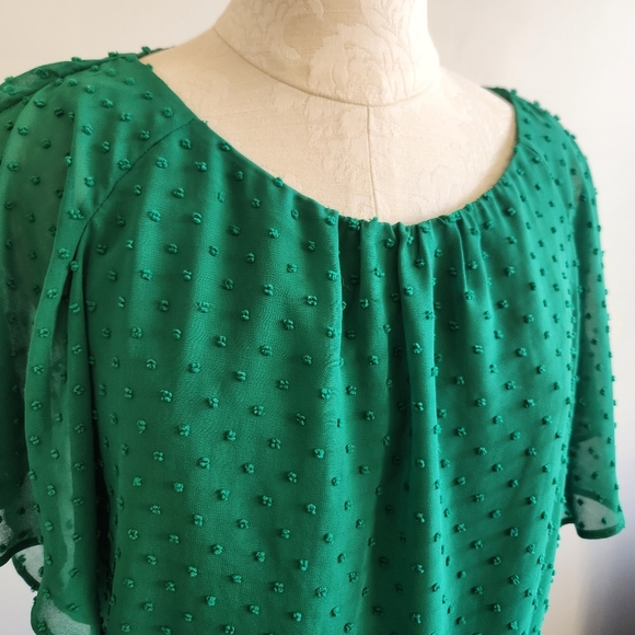 Anthropologie Greylin Green Fairycore Whimsical Dress Size S Christmas Dress - Picture 6 of 13